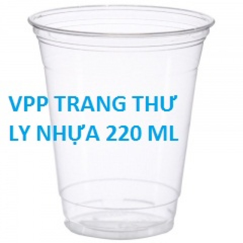 Ly nhựa dày (220ml) Ly nhựa dày (220ml)